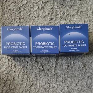 Blue Probiotic Toothpaste Tablets